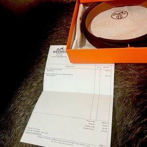 Hermes reversibel Belt